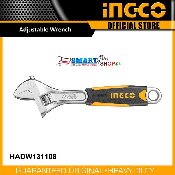 Ingco Adjustable Wrench HADW131108 My Store