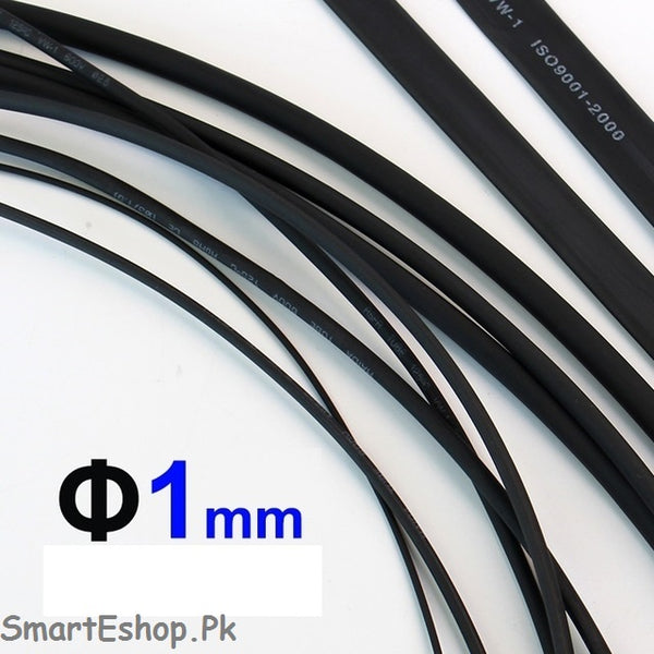 1meter Heat Shrink Tube Size 1MM Tubing Shrinkable Wrap Wire Cable Sleeve My Store