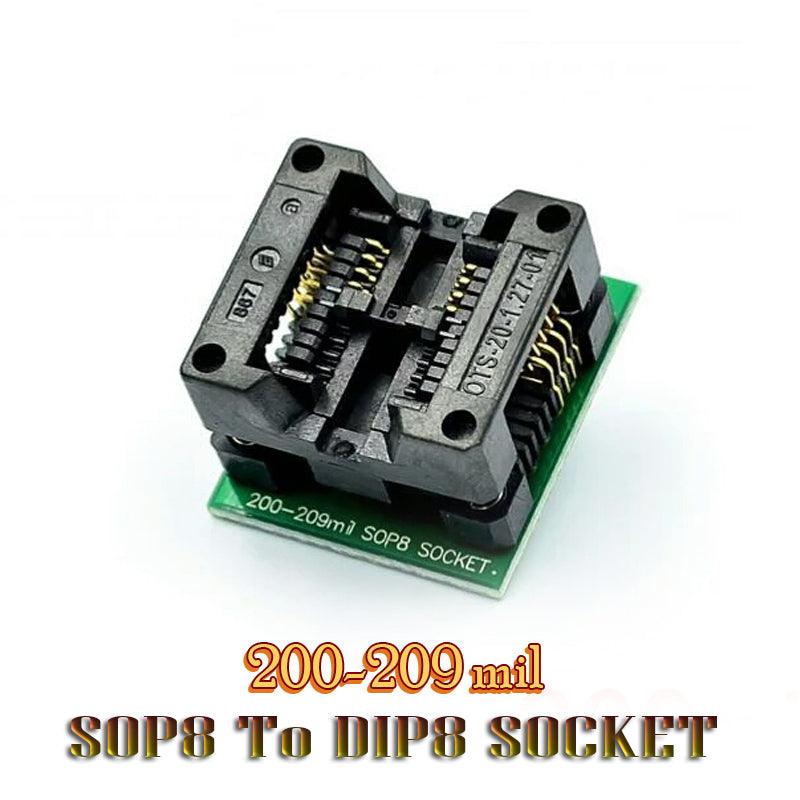 SOIC SOP16 TO DIP8 PROGRAMMER ADAPTER 200MIL SOCKET SOP TO DIP CONVERTER TEST CHIP IC - SmartEshop.Pk