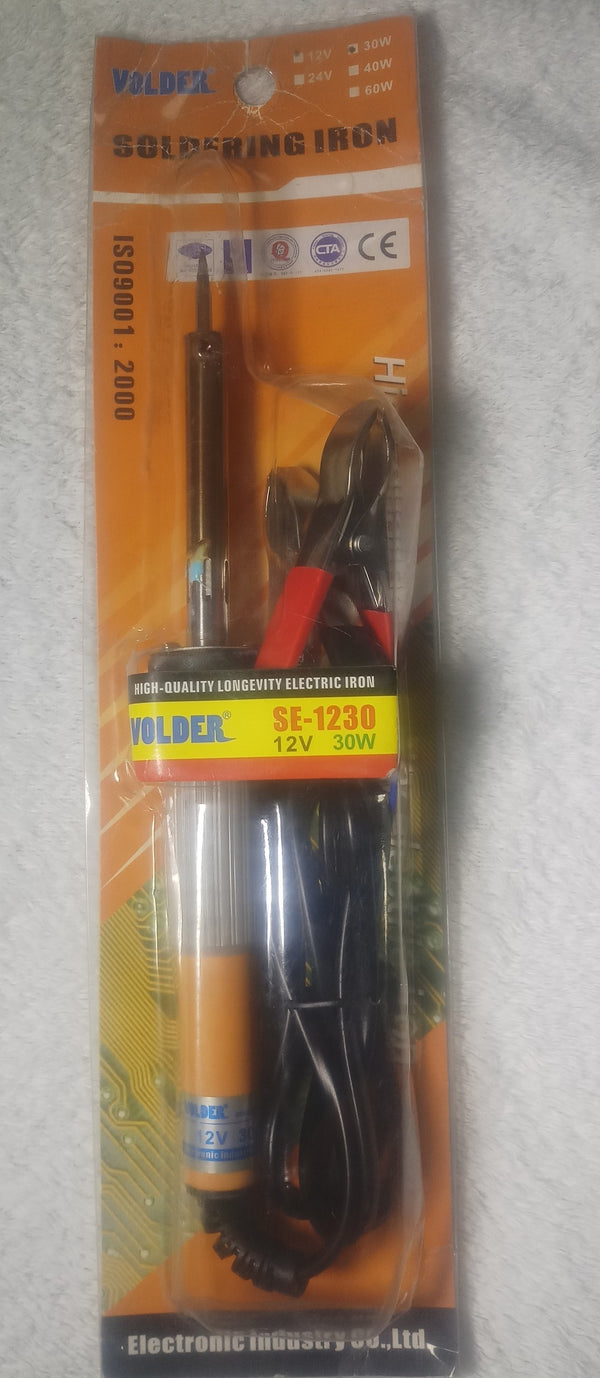 12v Dc Soldring Iron - 30w My Store