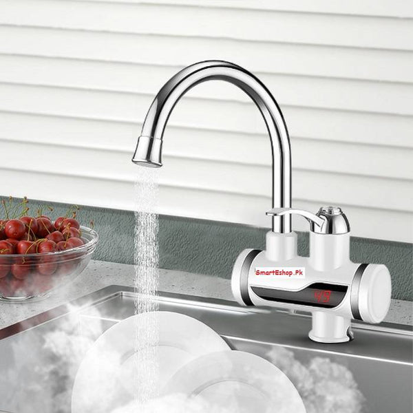 220V Electric Water Heater Hot Water Faucet Kitchen Faucet Electric Water Tap