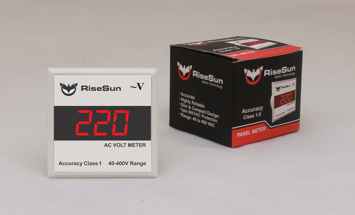 RiseSun - Digital AC VoltMeter For Panel My Store