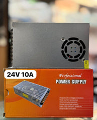 Professional 24V Power Supply – 10A / 20A / 30A | AC to DC SMPS Adapter for Motors, Coolers & DIY Projects SmartEshop.Pk