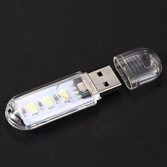 5V USB LED Light 3LEDs SMD 5730 USB Book Lamp Mini USB Gadget For Reading Camping Laptop PC Mobile Power Bank Charger - SmartEshop.Pk