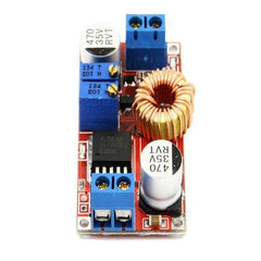 5A XL4015 DC-DC Step Down Buck Converter Module Power Supply LED Lithium Charger (RED) - SmartEshop.Pk