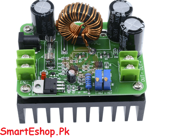 600W DC-DC 10V-60V to 12V-80V Step Up Boost Module Solar Notebook Adjustable Power Supply Step-up Converter Booster Board - SmartEshop.Pk