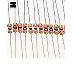 Pack of 25 - Resistor 1K Ohm Resistance - 1/4W - SmartEshop.Pk