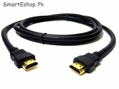 HDMI Male to Male Cable For 3D PS3, XBOX 360, Blueray, HDTV, Plasma TV, LED and LCD (Black)