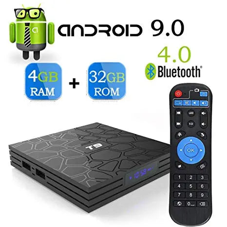 T9 Android TV Box T9 RK3328 Quad Core 4gb / 32gb 4k Android 9.0 USB 3.0 Smart Set Top Box Free Delivery All Over Pakistan My Store