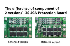 3S 40A Li-ion Lithium Battery Charger Protection Board PCB BMS For Drill Motor 11.1V 12.6V Lipo Cell Module - SmartEshop.Pk