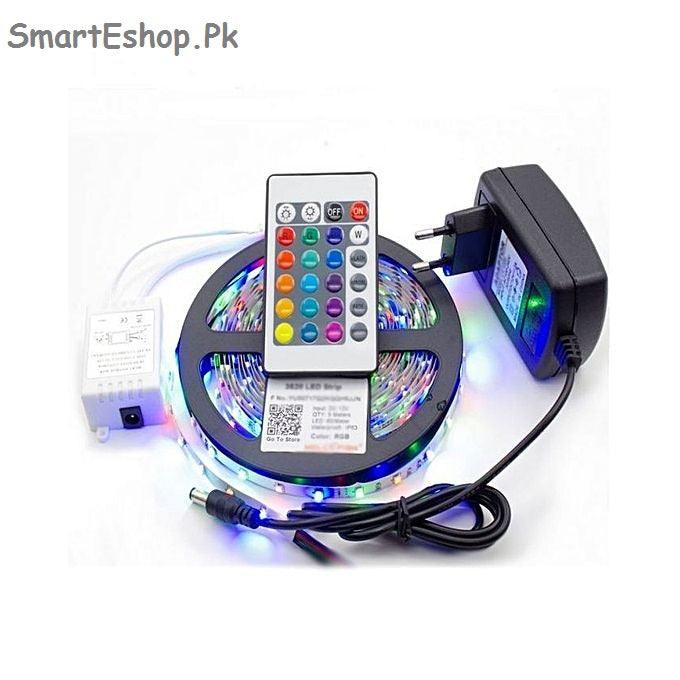 RGB Remote Control Color Changing LED Complete Kit – SmartEshop.Pk