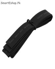 1 Meter/lot Black 10mm Diameter Heat Shrink Tubing Tube Sleeving Wrap Wire - SmartEshop.Pk