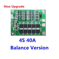 4S 40A Li-ion Lithium Battery 18650 Charger PCB BMS Protection Board with Balance For Drill Motor 14.8V 16.8V Lipo Cell Module - SmartEshop.Pk