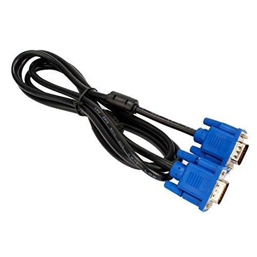 1 meter 15 Pin Male to Male VGA Cable for PC/Monitor/TV/LCD/Plasma/Projector - SmartEshop.Pk