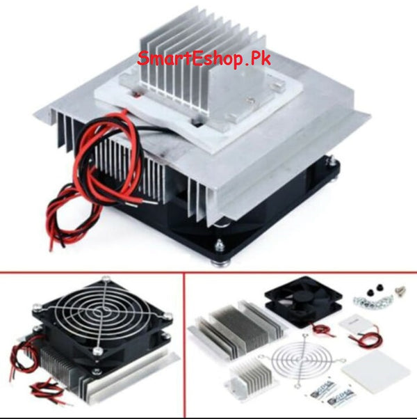 DC 12V 6A THERMOELECTRIC PELTIER REFRIGERATION COOLING SYSTEM KIT COOLER FAN TEC1-12706  ( Complete Kit) My Store