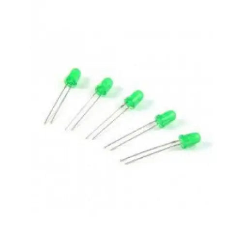 5 Pcs Green LED 5mm My Store