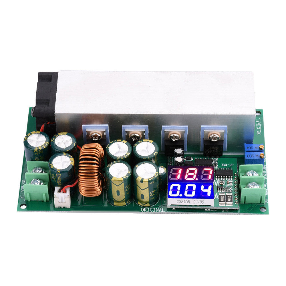 600W Buck Converter For Solar Panels High Power Step-Down Power DC-DC Buck Converter Supply Module 12-75V To 2.5-50V 25A Adjustable Regulated Power SmartEshop.Pk