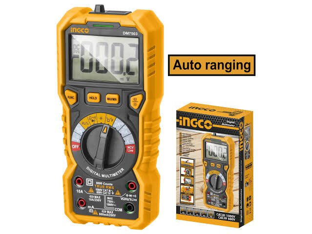 Ingco Autorange Multimeter DM7504 My Store