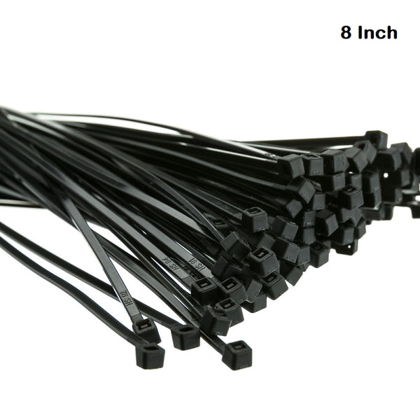 100 Pcs 8″ INCH CABLE TIES