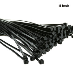 100 Pcs 8″ INCH CABLE TIES - SmartEshop.Pk