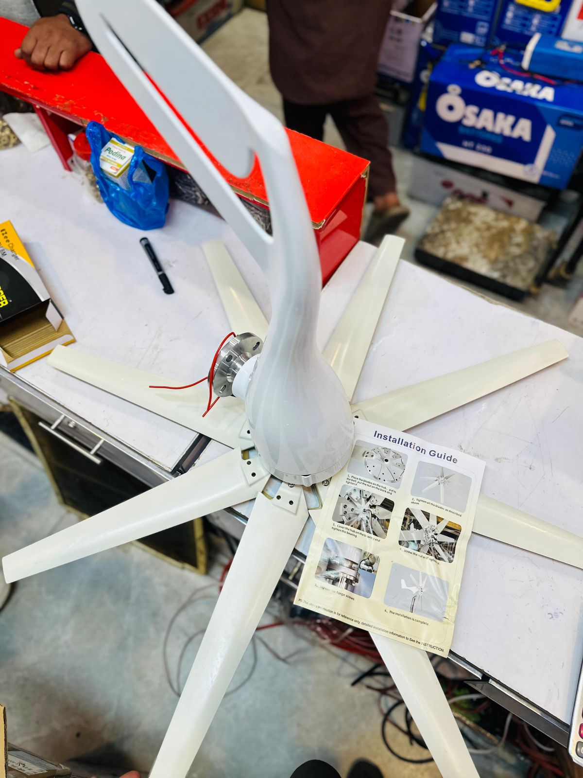 800W Wind Turbine 24V Horizontal Axis | Home Wind Power Generator ...
