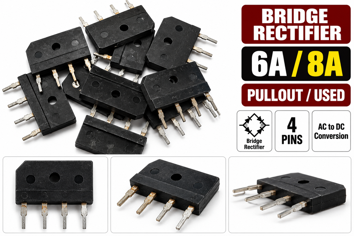 Bridge Rectifier 6A / 8A | Pullout Used Rectifier Diode | Power Supply & Inverter Repair