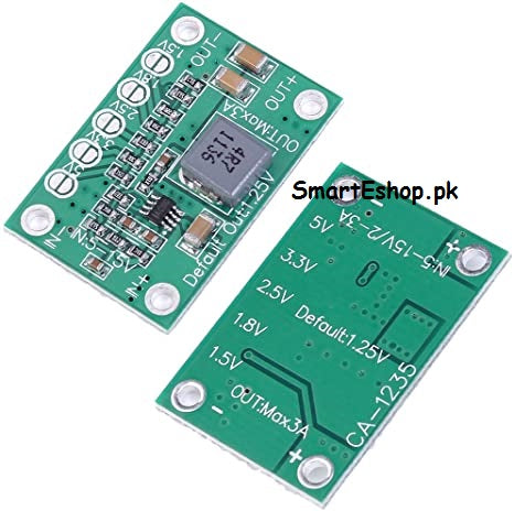 Mini DC Buck Step Down Power Converter Board 5-16V To 1.25V My Store