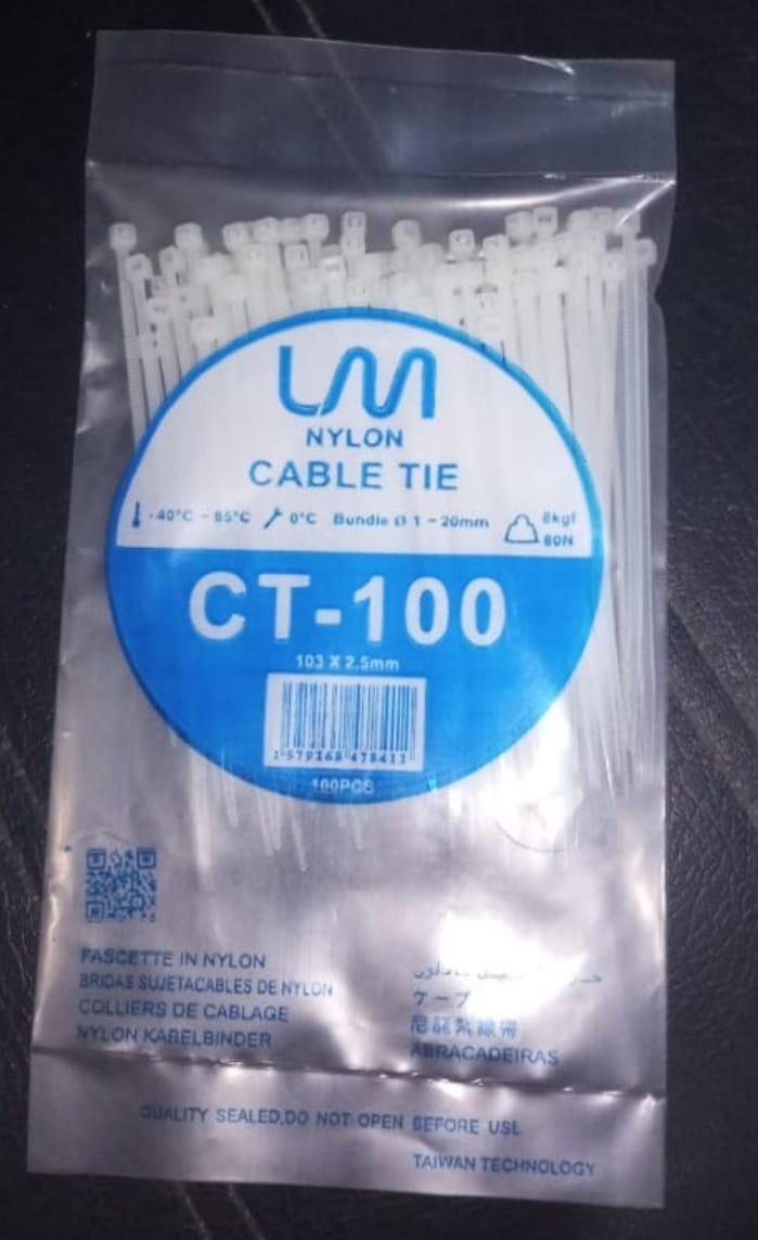 UM Pvc Cable Tie 100Pcs 4 Inch To 16 Inch Cable Tie Price In Pakistan - SmartEshop.Pk