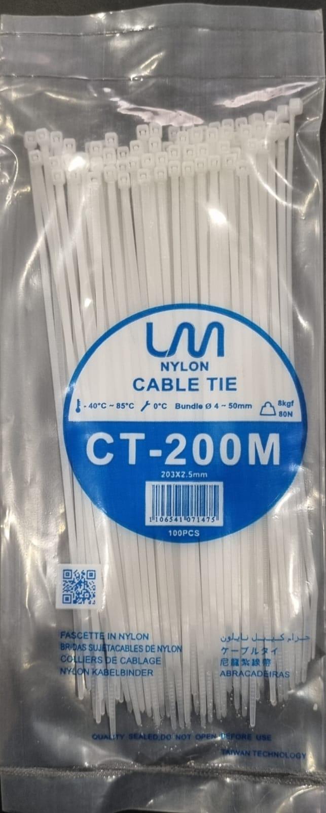 UM Pvc Cable Tie 100Pcs 4 Inch To 16 Inch Cable Tie Price In Pakistan - SmartEshop.Pk