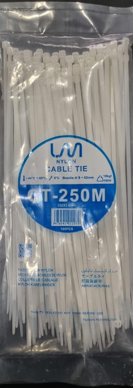 UM Pvc Cable Tie 100Pcs 4 Inch To 16 Inch Cable Tie Price In Pakistan - SmartEshop.Pk