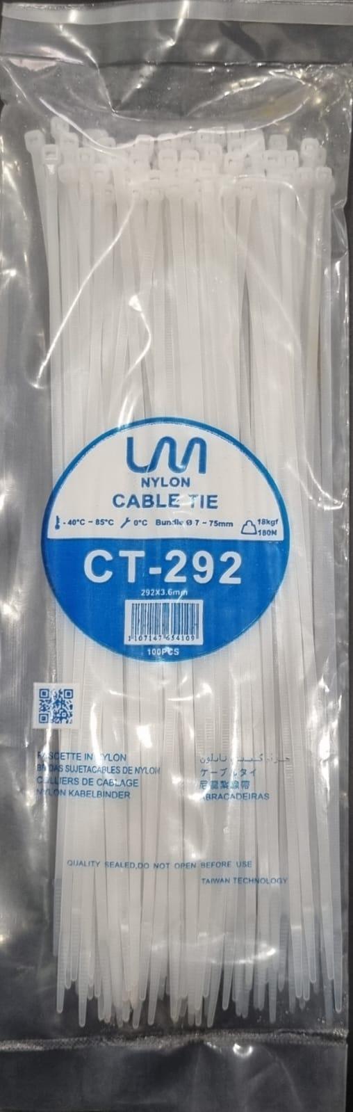 UM Pvc Cable Tie 100Pcs 4 Inch To 16 Inch Cable Tie Price In Pakistan - SmartEshop.Pk