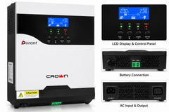 Crown Micro Durant Solar Inverter UPS | 1200VA 900W / 2400VA 1600W | Anti-Dust Kit