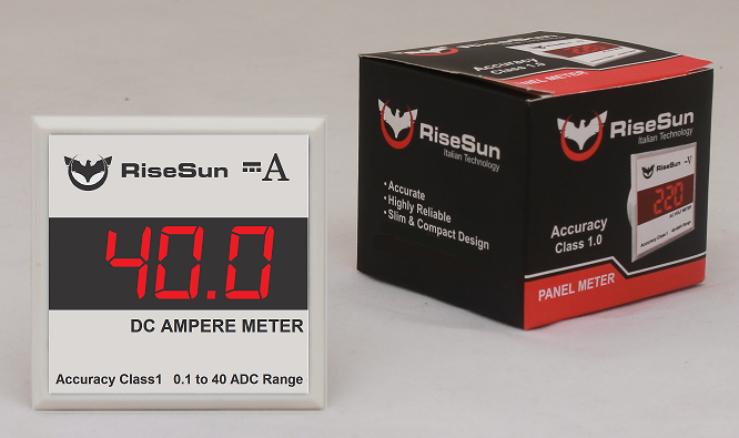 Digital Dc Ampere Meter 1A To 40A My Store