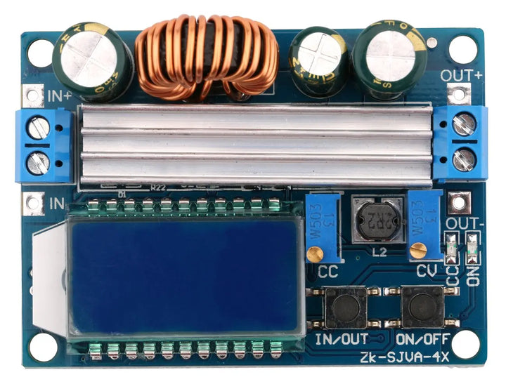 DC 5.5-30V to 0.5-30V Buck Boost Converter Module Adjustable Step Down Buck Boost Board with LCD Display Power Module (HW-140) My Store