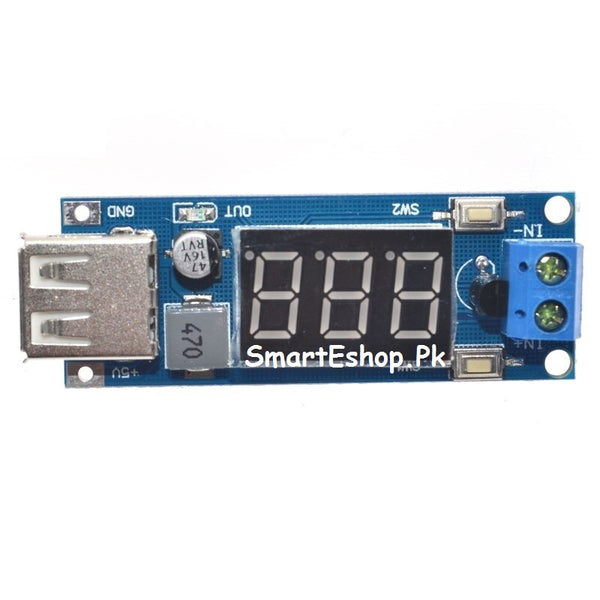 XL-1509 DC-DC Step Down Module Two-wire Voltmeter 5 V USB Mobile Charger or Power Supply Input 4.5V-40V Output 5V/2A