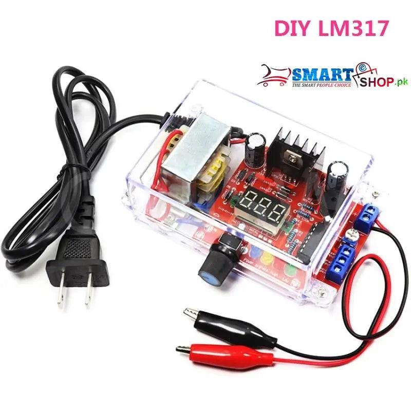 DIY Kit LM317 Adjustable Regulated Voltage 110V 220V to 1.25V To 12.5V Step-down Power Supply Module PCB Board Electronic kits - SmartEshop.Pk