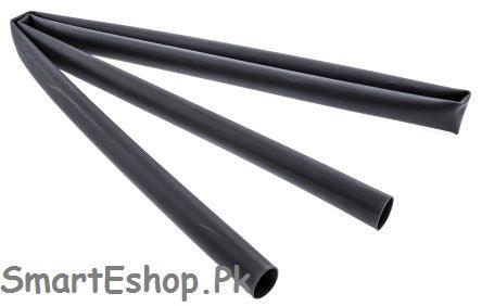 1 Meter/lot Black 7mm Diameter Heat Shrink Tubing Tube Sleeving Wrap Wire - SmartEshop.Pk