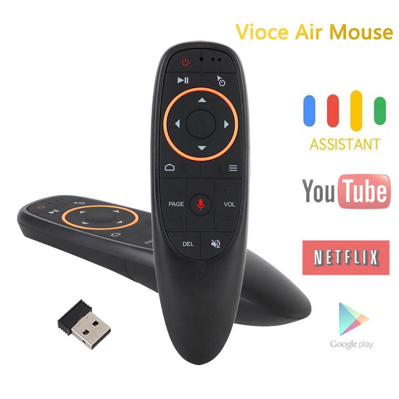 G10 Remote Control 2.4GHz Wireless Air Mouse G10s Voice Microphone Gyroscope IR Learning for Android tv box - SmartEshop.Pk