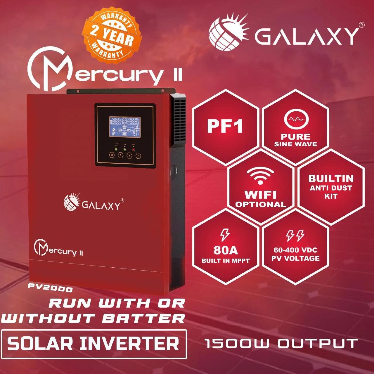 Galaxy Mercury II PV2200 (1500-12) Solar Inverter - SmartEshop.Pk