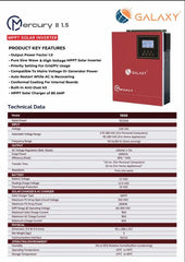 Galaxy Mercury II PV2200 (1500-12) Solar Inverter - SmartEshop.Pk