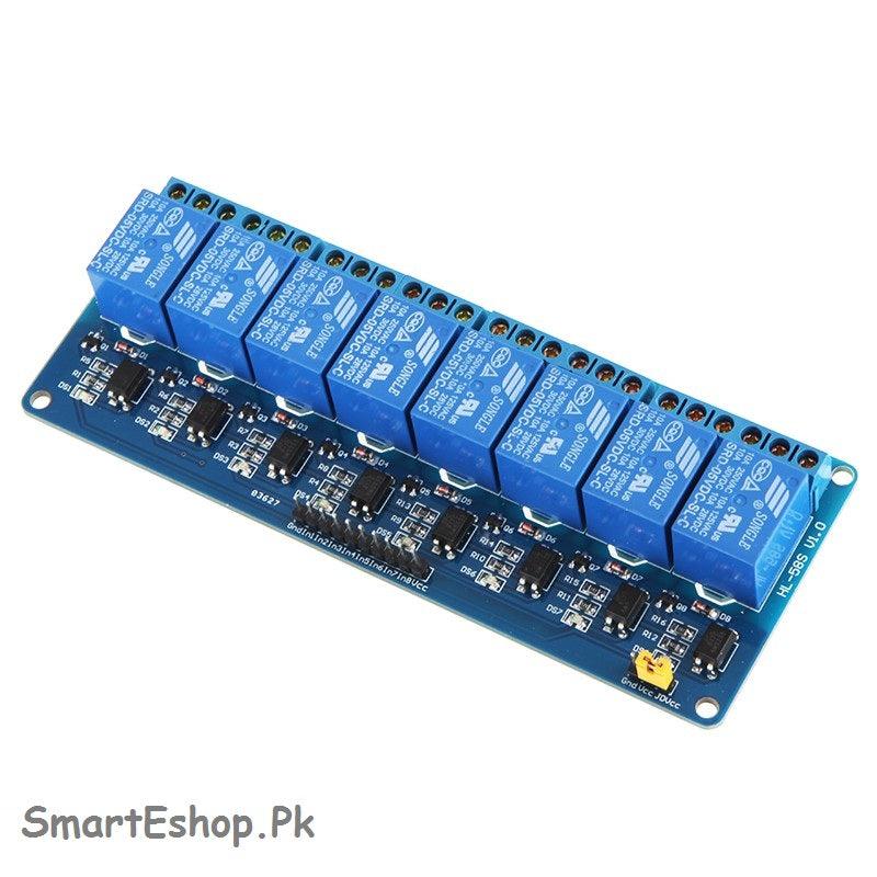 8-Channel 5V Relay Module - SmartEshop.Pk