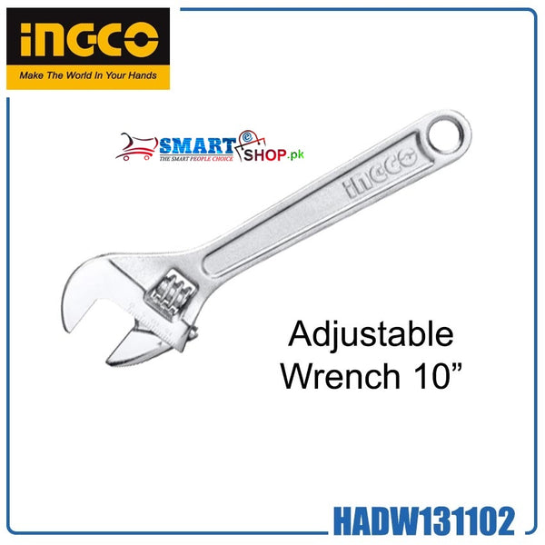 INGCO HADW131102 ADJUSTABLE WRENCH 10″ My Store