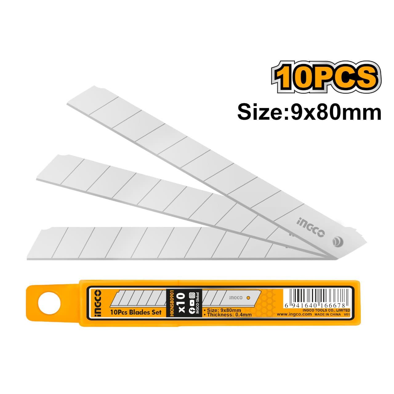 10 Pcs Blades Set HKNSB0901 - SmartEshop.Pk