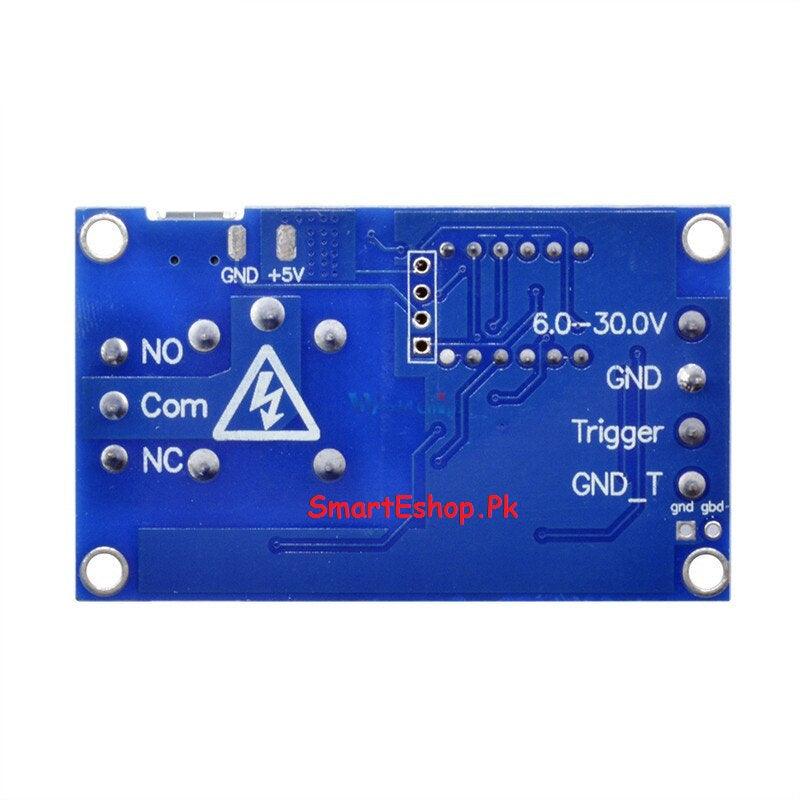 WS16 DC 6-30V Support Micro USB 5V LED Display Automation Cycle Delay Timer Control Off Switch Delay Time Relay 6V 9V 12V 24V - SmartEshop.Pk