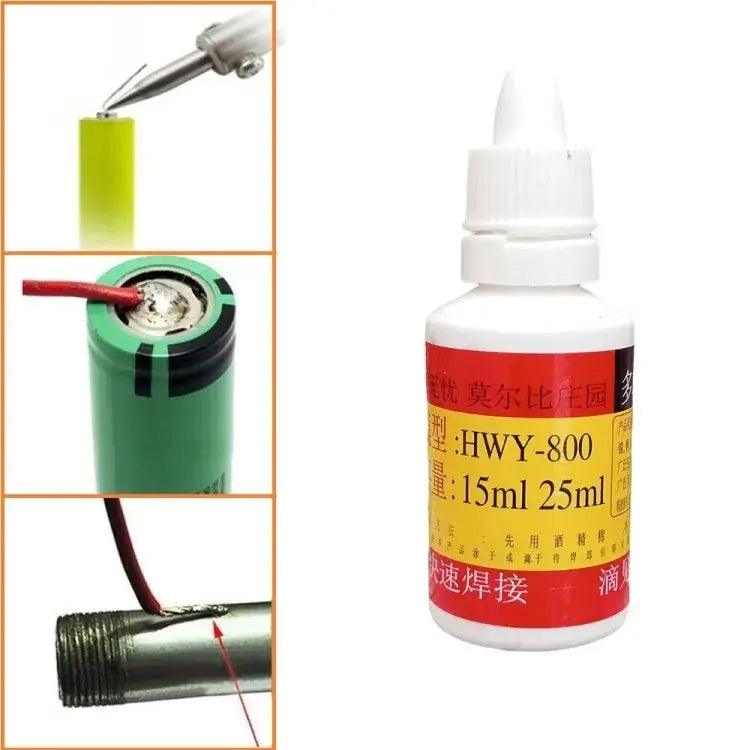 HWY-800 Stainless Steel Liquid Soldering Flux 10/15ml - SmartEshop.Pk