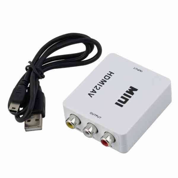 Hdmi to AV Converter Adapater MINI BOX 1080P My Store