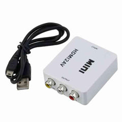 Hdmi to AV Converter Adapater MINI BOX 1080P - SmartEshop.Pk