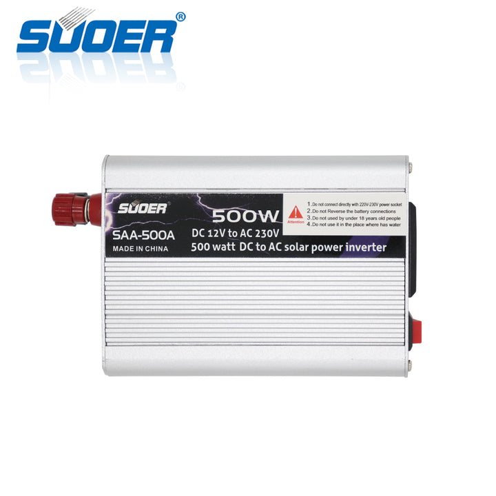 SAA-500A Power Inverter, DC12V to AC 220V Converter 500 W My Store