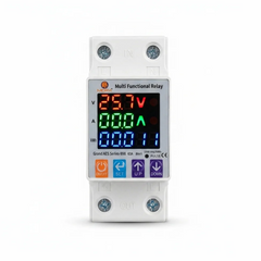MORA 8-in-1 Smart Voltage Protector 63A – Over & Under Voltage Protection with kWh Meter & Power Display