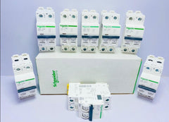 Schneider 2P DC Circuit Breaker 32A/63A 1000V DC for Solar PV System | Double Pole Solar MCB